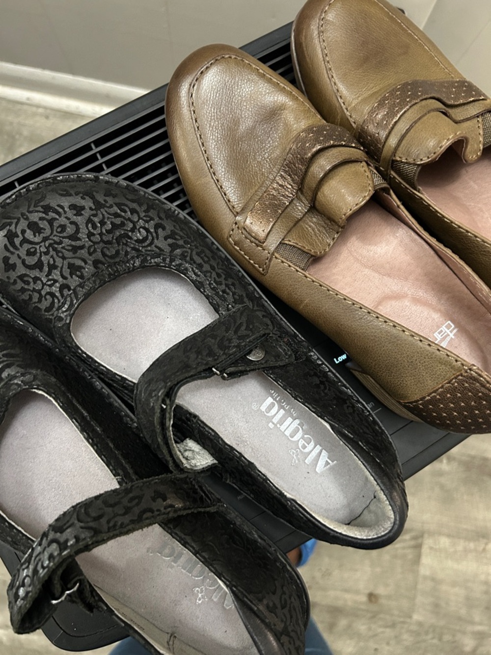 Black Mary Jane Flats & Brown Loafers Duo ORDER FOR @marymayi23